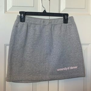 Mini sweat skirt size medium